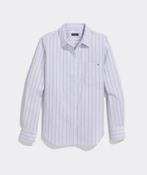Vineyard Vines Bayview Oxford Button-Down Stripe - Iris Cheap