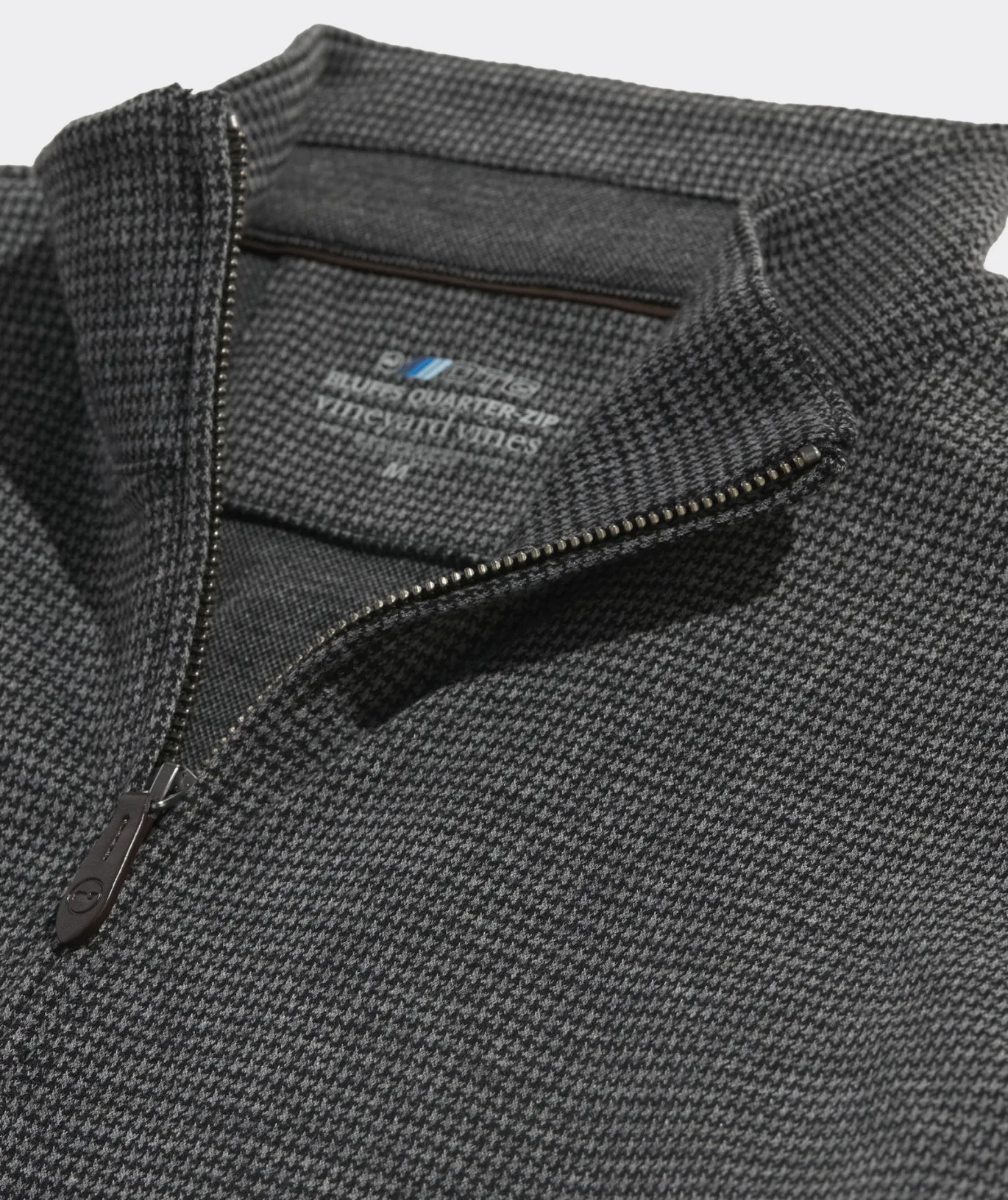 Vineyard Vines Bluffs Performance Quarter-Zip Gray Harbor Cheap