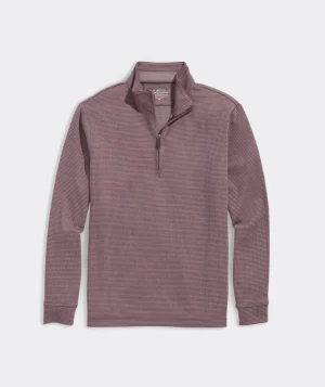 Vineyard Vines Bluffs Performance Quarter-Zip Crimson Cheap