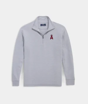 Vineyard Vines Boston Red Sox Sankaty Quarter-Zip Collegiate Red New