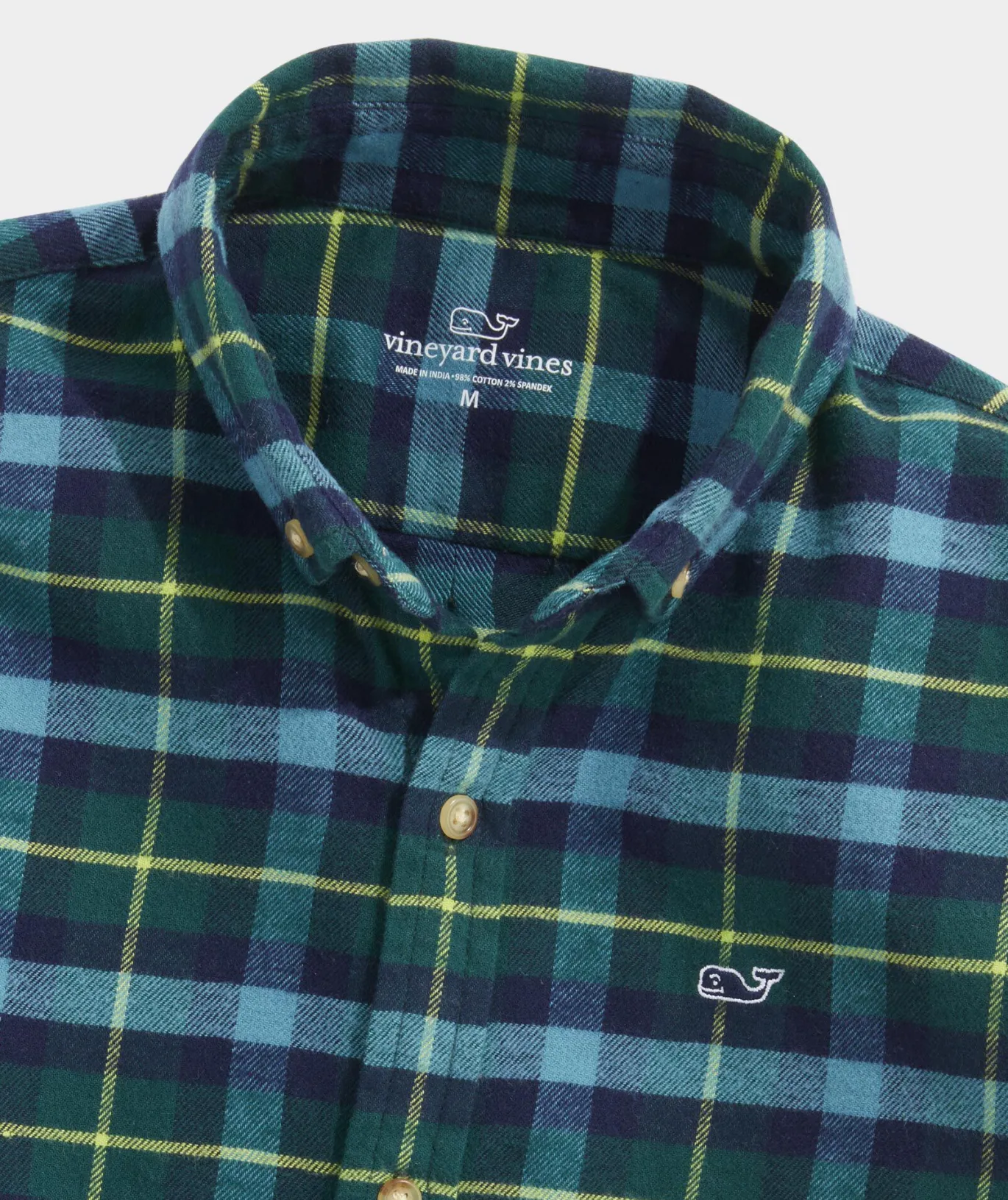 Vineyard Vines Boys' Cotton Twill Plaid Shirt Pld Nautical Navy Online