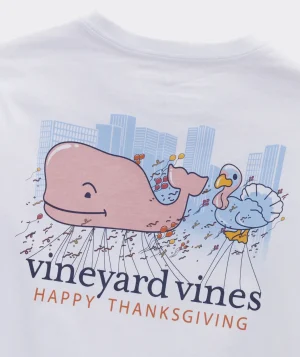 Vineyard Vines Boys' Hanukkah Icons Long-Sleeve Pocket Tee Nautical Navy Cheap