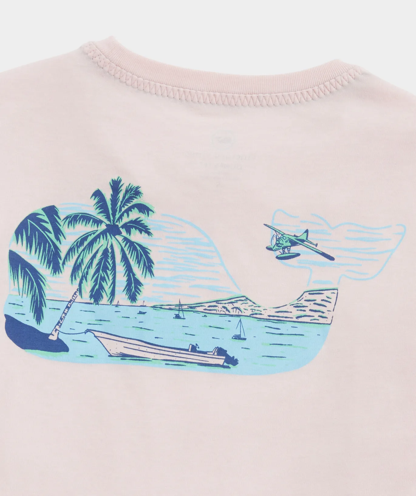 Vineyard Vines Boys' Lacrosse Whale Short-Sleeve Tee Jake Blue Outlet