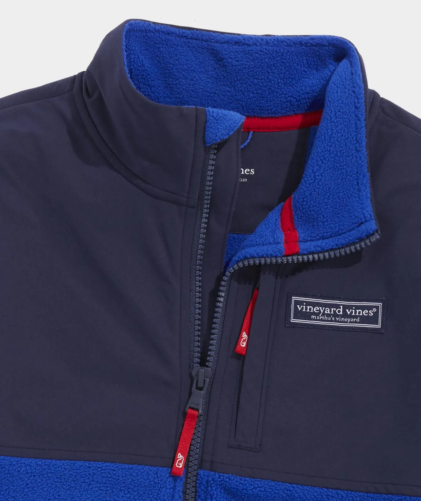 Vineyard Vines Boys' Lightweight Packable Puffer Vest Nautical Navy New