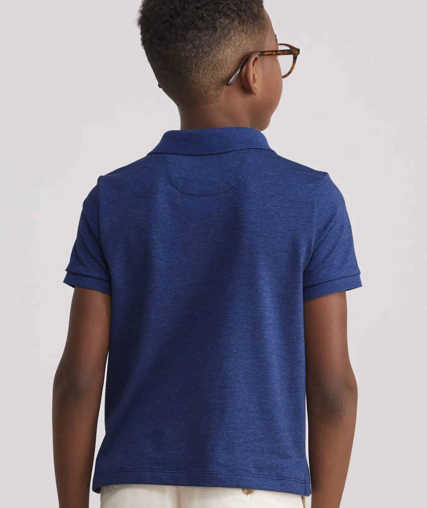 Vineyard Vines Boys' On-The-Go brrrº Solid Shirt Brrr Solids - White Cap Flash Sale