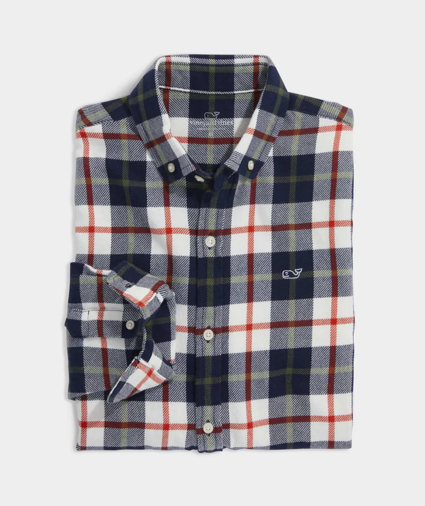 Vineyard Vines Boys' On-The-Go brrrº Tattersall Shirt Maritime-Blue Cheap