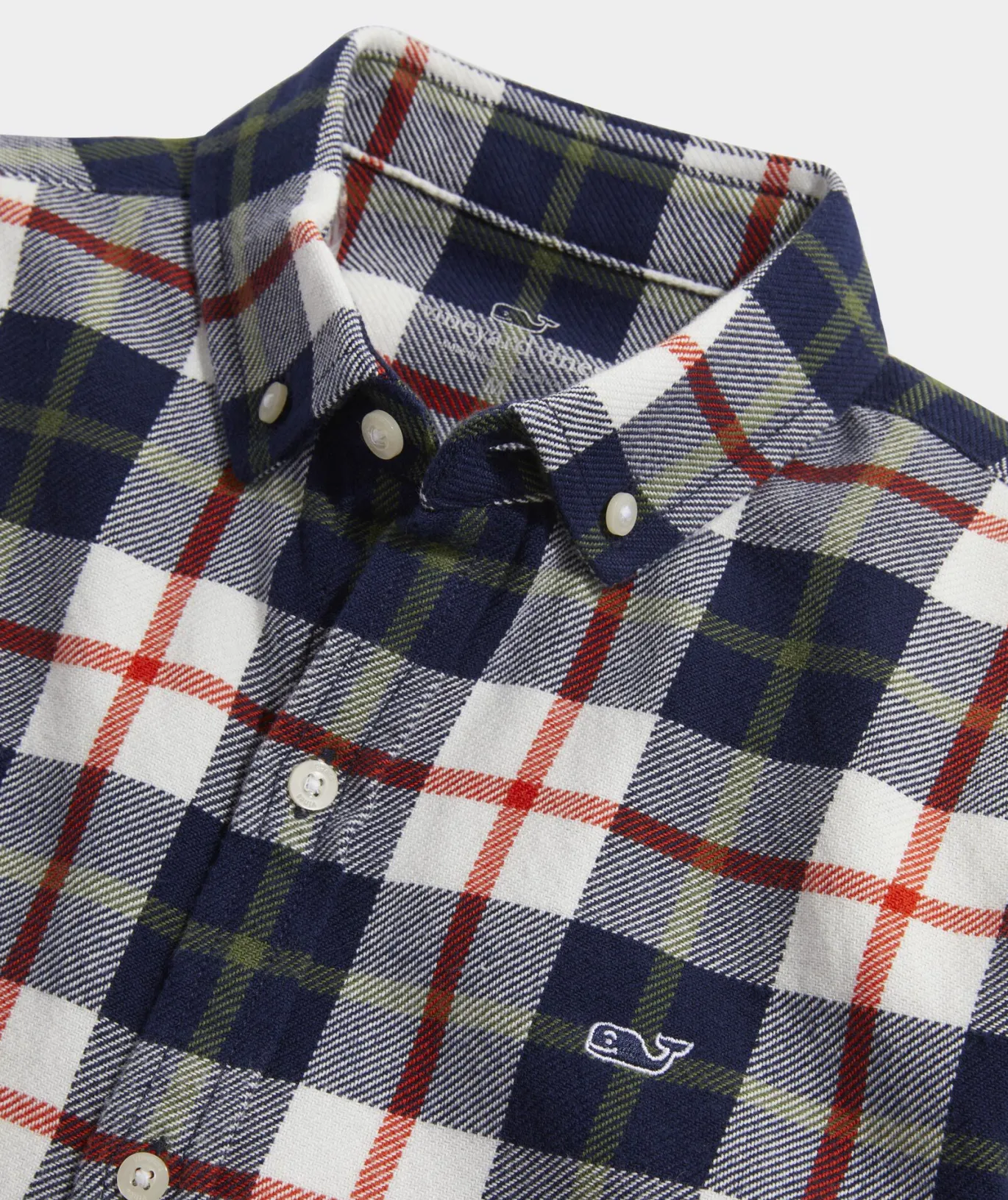 Vineyard Vines Boys' On-The-Go brrrº Tattersall Shirt Maritime-Blue Cheap