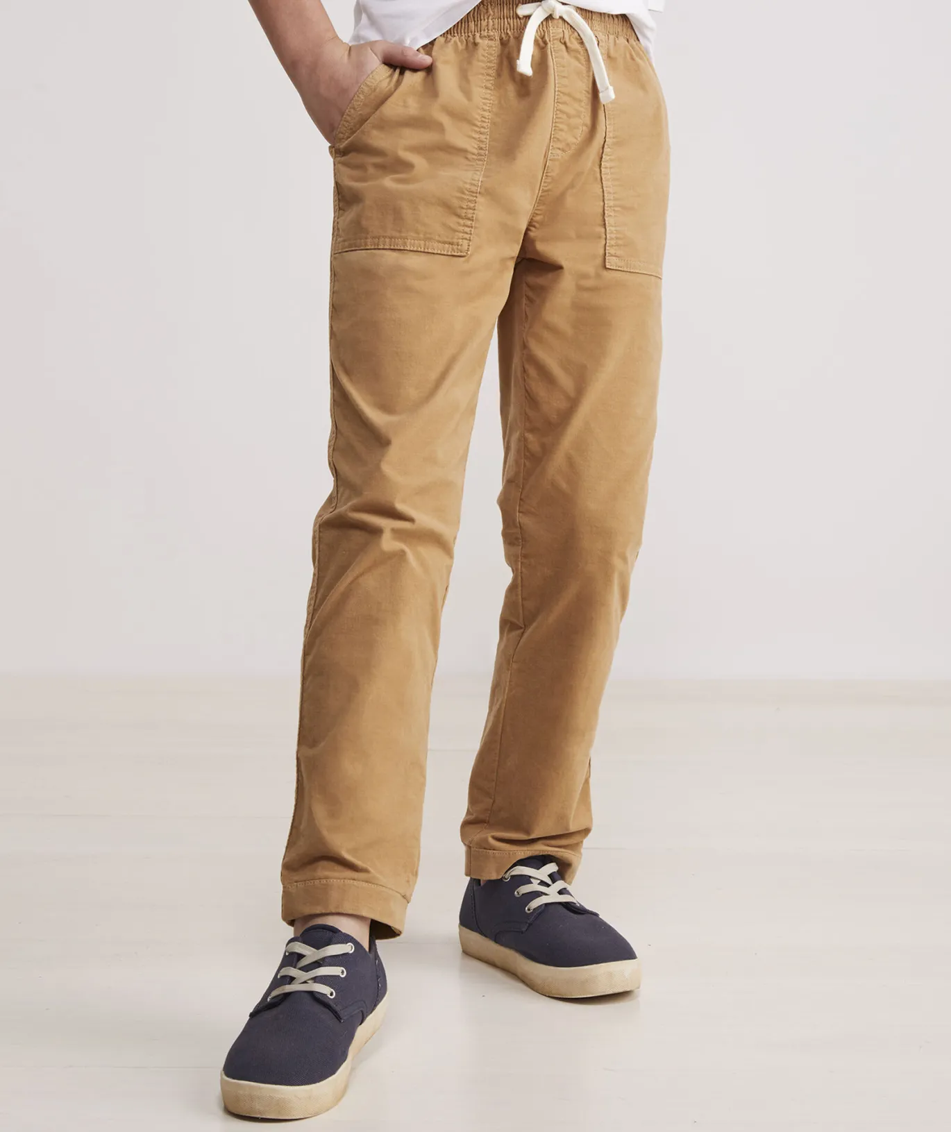 Vineyard Vines Boys' On-The-Go Canvas 5-Pocket Pants Cypress Clearance