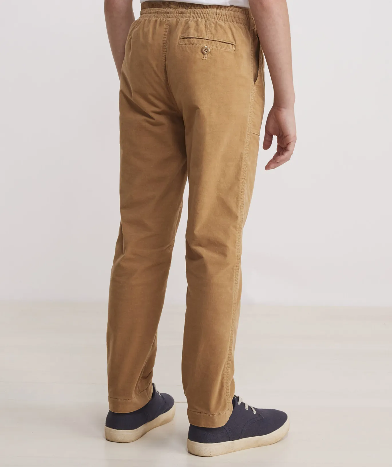 Vineyard Vines Boys' On-The-Go Canvas 5-Pocket Pants Cypress Clearance