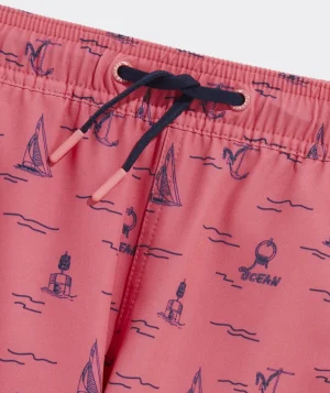 Vineyard Vines Boys' Printed Chappy Trunks Sea Life Navy Online