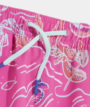 Vineyard Vines Boys' Printed Chappy Trunks BoatParade-PapaPunch Hot