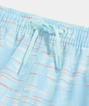 Vineyard Vines Boys' Printed Chappy Trunks Slim STP Wild Lime Online