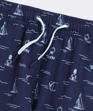 Vineyard Vines Boys' Printed Chappy Trunks Sea Life Taffy Flash Sale