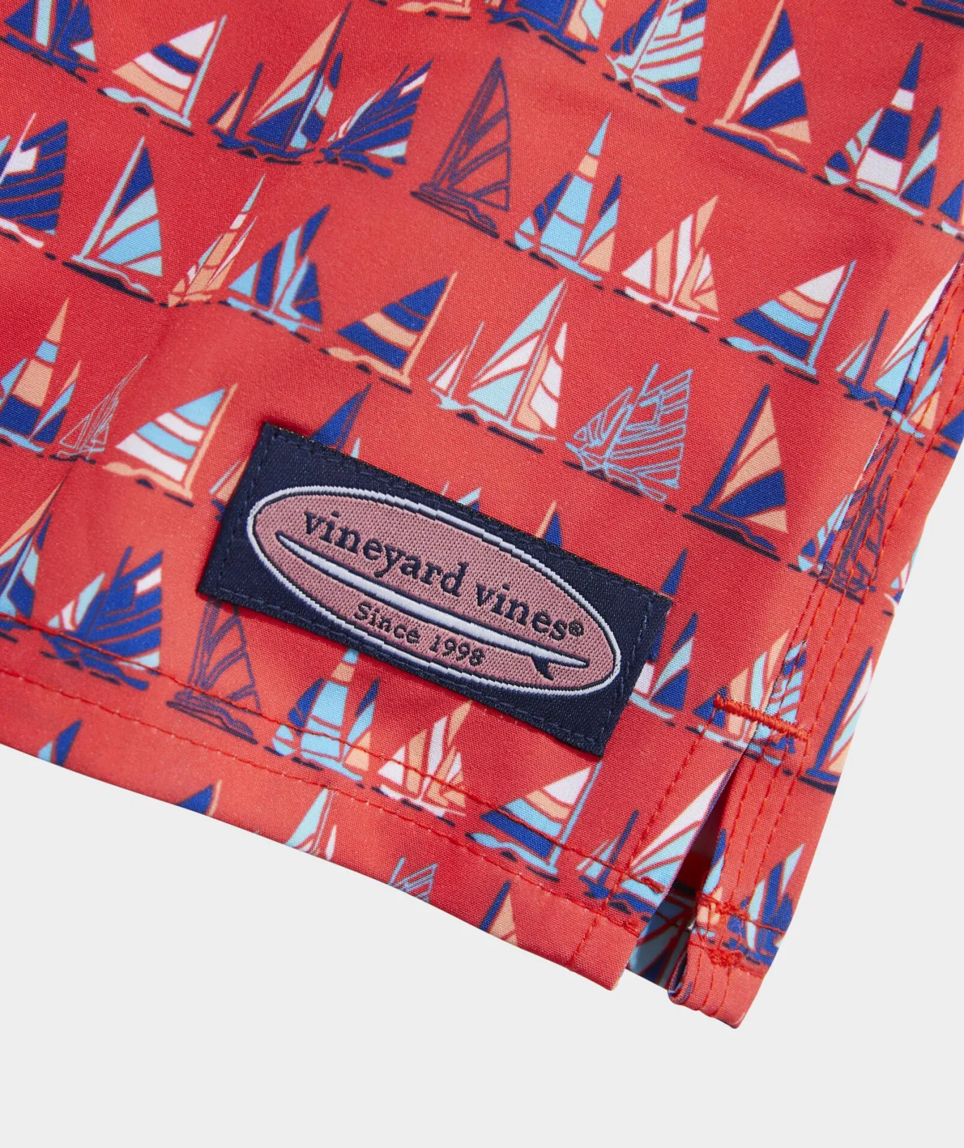 Vineyard Vines Boys' Printed Chappy Trunks AbstrctSailChppyWt Discount