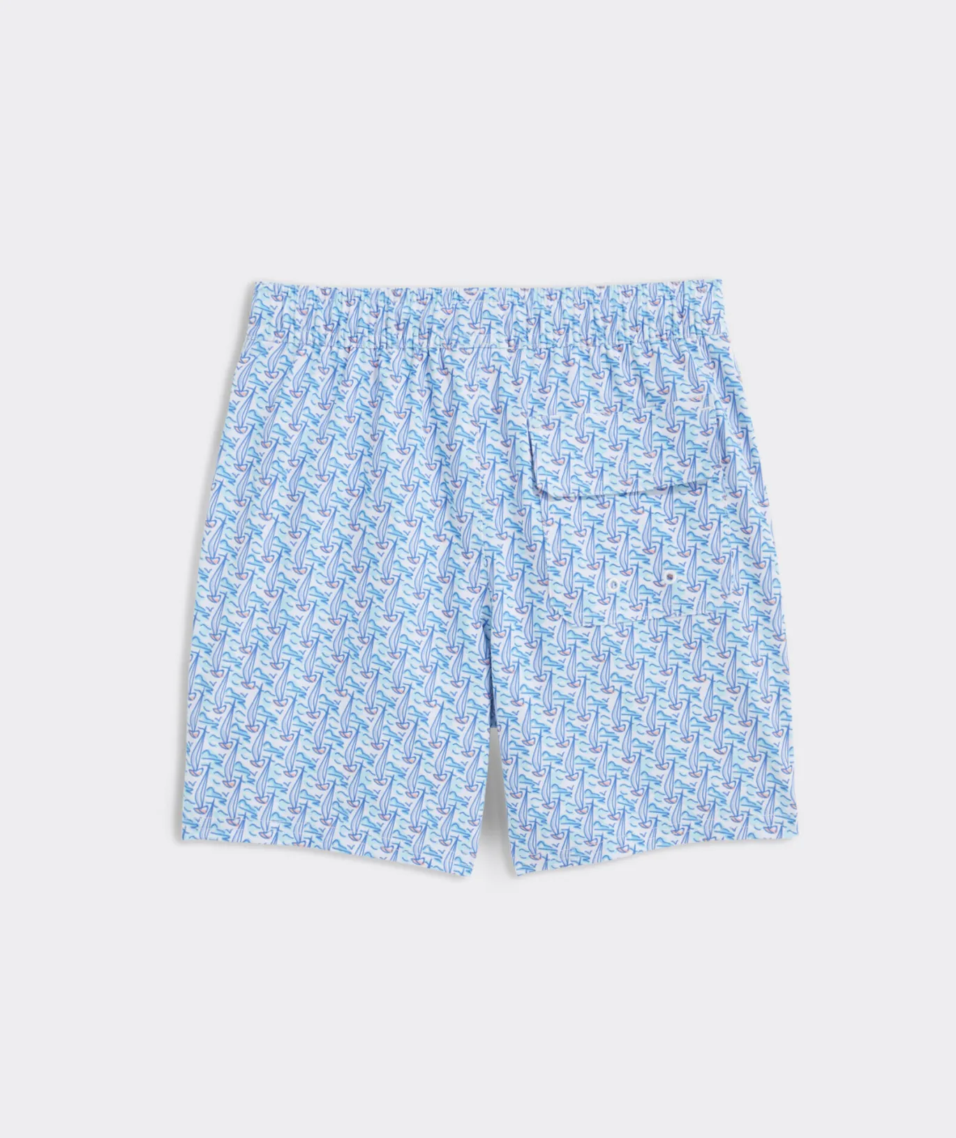 Vineyard Vines Boys' Printed Chappy Trunks Fsh oo Wtr-AntigGrn New