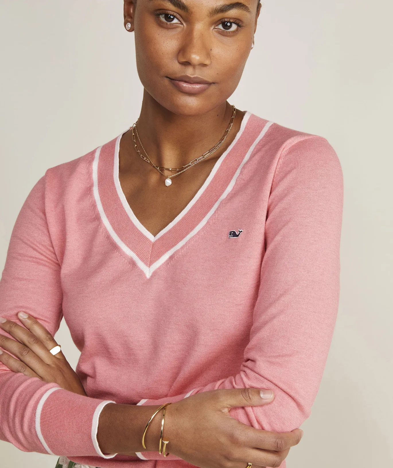 Vineyard Vines Boys' Saltwater Quarter-Zip Tide Blue Sale