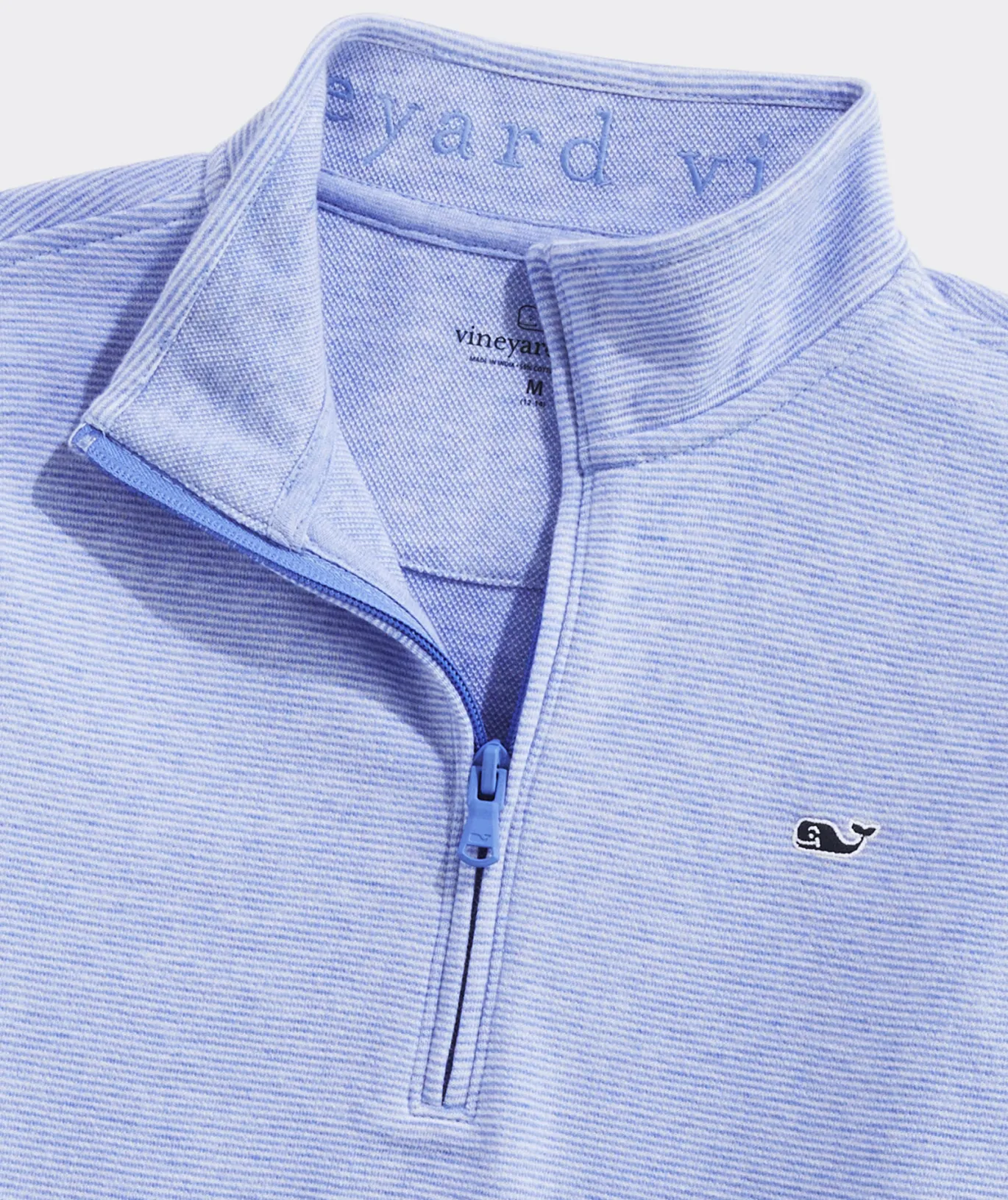 Vineyard Vines Boys' Saltwater Quarter-Zip Sailors Red Shop