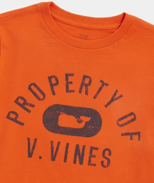 Vineyard Vines Boys' Santa Whale Long-Sleeve Pocket Tee Grey Heather Best Sale