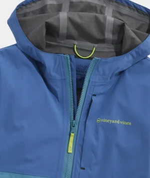 Vineyard Vines Boys' Seersucker Blazer (2T-7) Bayside Blue Flash Sale