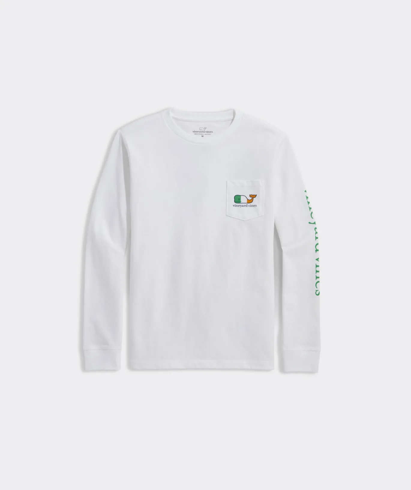 Vineyard Vines Boys' Ski Dogs Long-Sleeve Pocket Tee Charleston Green Cheap