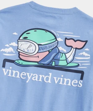 Vineyard Vines Boys' Snowboard Rail Long-Sleeve Tee Jet Black Online