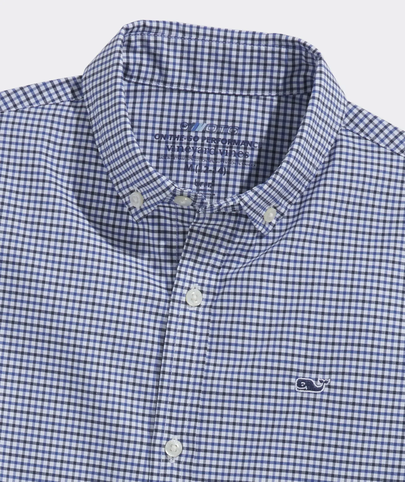 Vineyard Vines Boys' Stretch Flannel Plaid Shirt Pld Turf Green Clearance