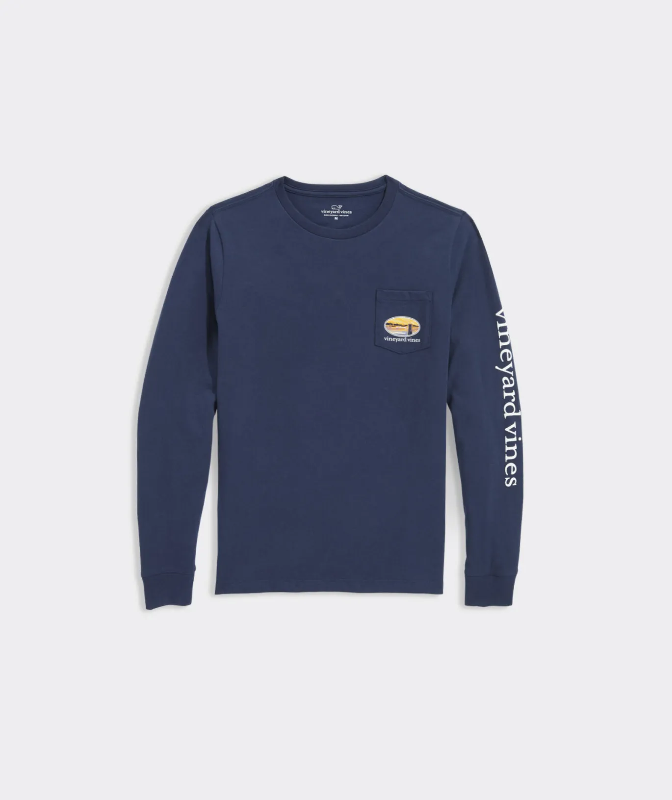 Vineyard Vines Boys' Vineyard Vibes Long-Sleeve Tee Charleston Green Sale