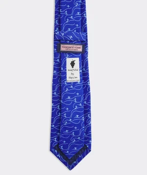 Vineyard Vines Boys' Vineyard Whale Printed Tie Navy Online