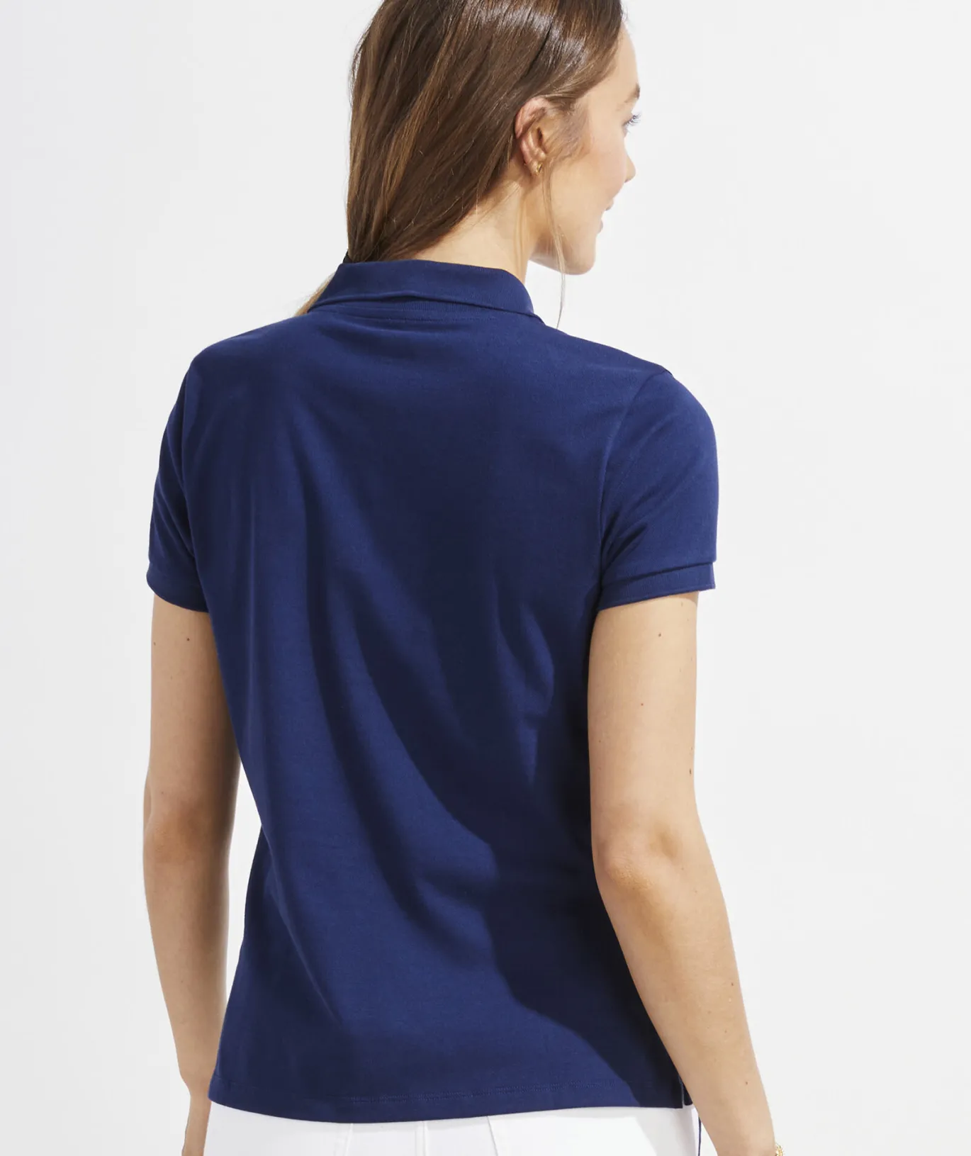 Vineyard Vines Breton Stripe Heritage Polo Hull Blue Flash Sale