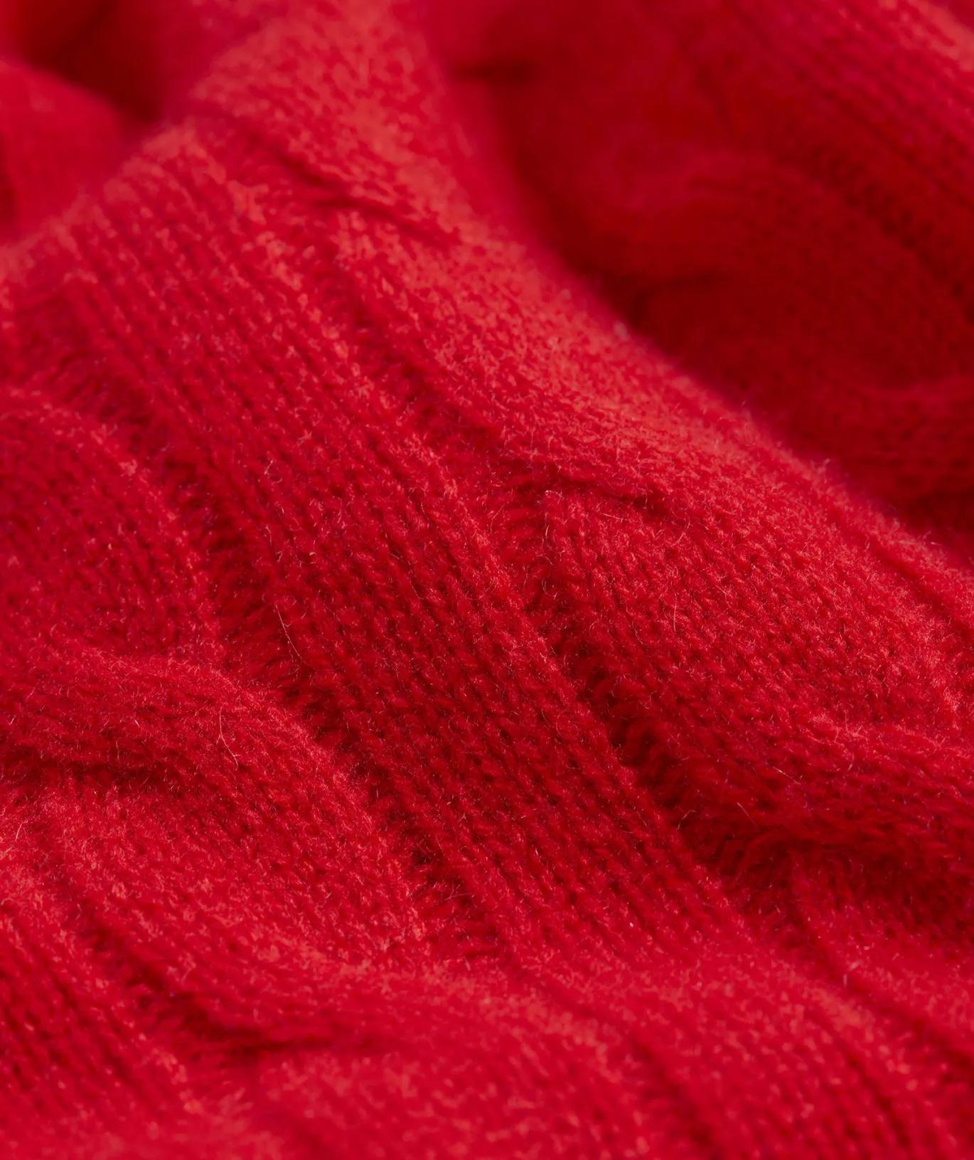 Vineyard Vines Cashmere Classic Cable Crewneck Sweater Crimson New