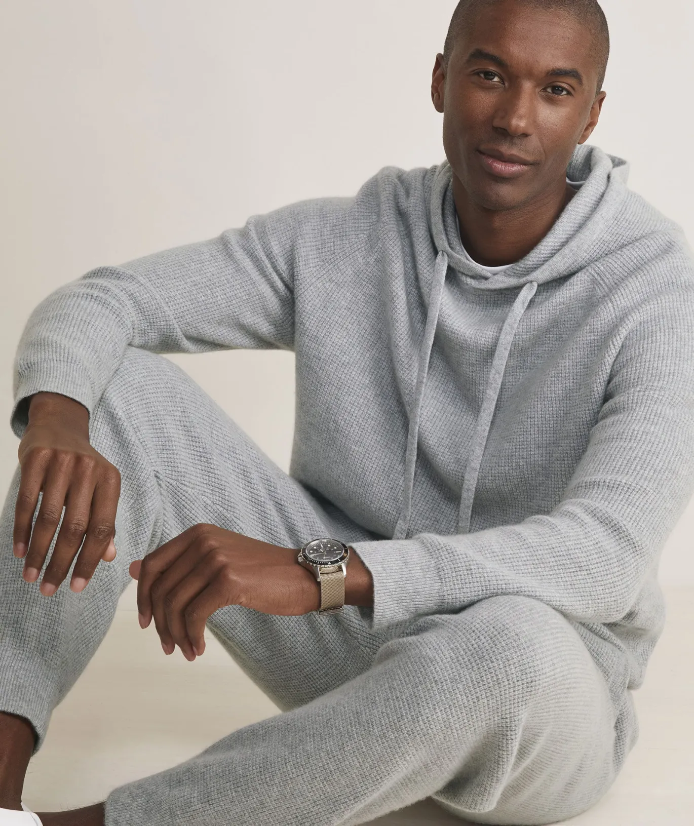 Vineyard Vines Cashmere Joggers Light Gray Heather Best Sale