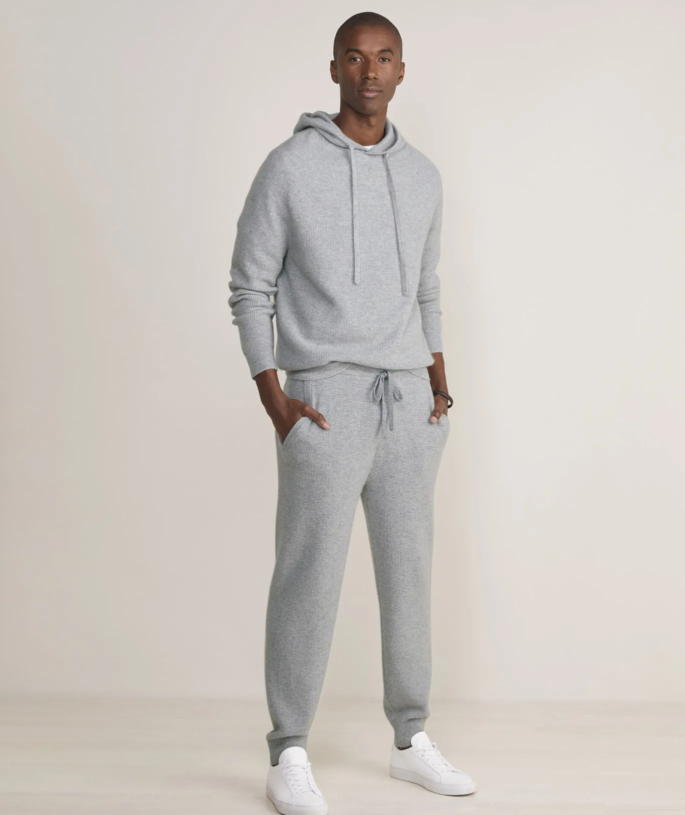 Vineyard Vines Cashmere Joggers Light Gray Heather Best Sale