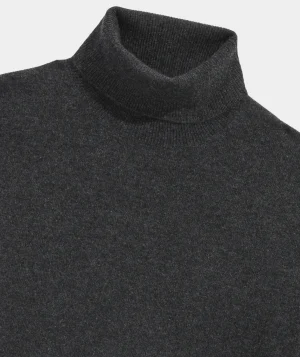 Vineyard Vines Cashmere Turtleneck Charcoal Heather Cheap