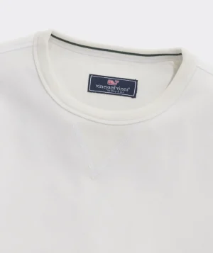 Vineyard Vines Casual Comfort Crewneck Marshmallow Sale