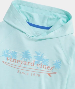Vineyard Vines Chicago Cubs Saltwater Quarter-Zip Granite Fashion