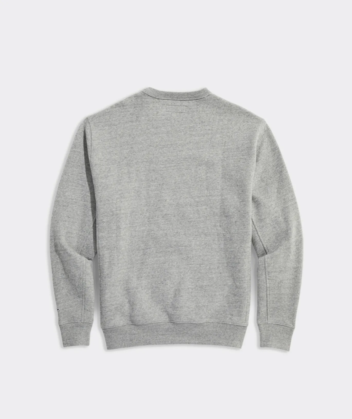 Vineyard Vines Clean Fleece Embroidered Crewneck Grey Heather Best Sale