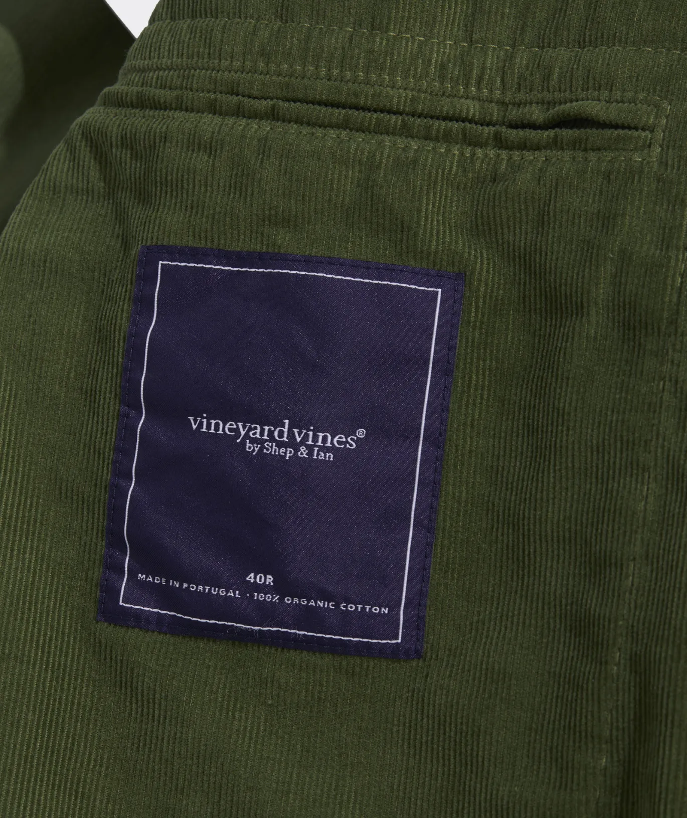 Vineyard Vines Corduroy Greenwich Blazer Cypress Discount