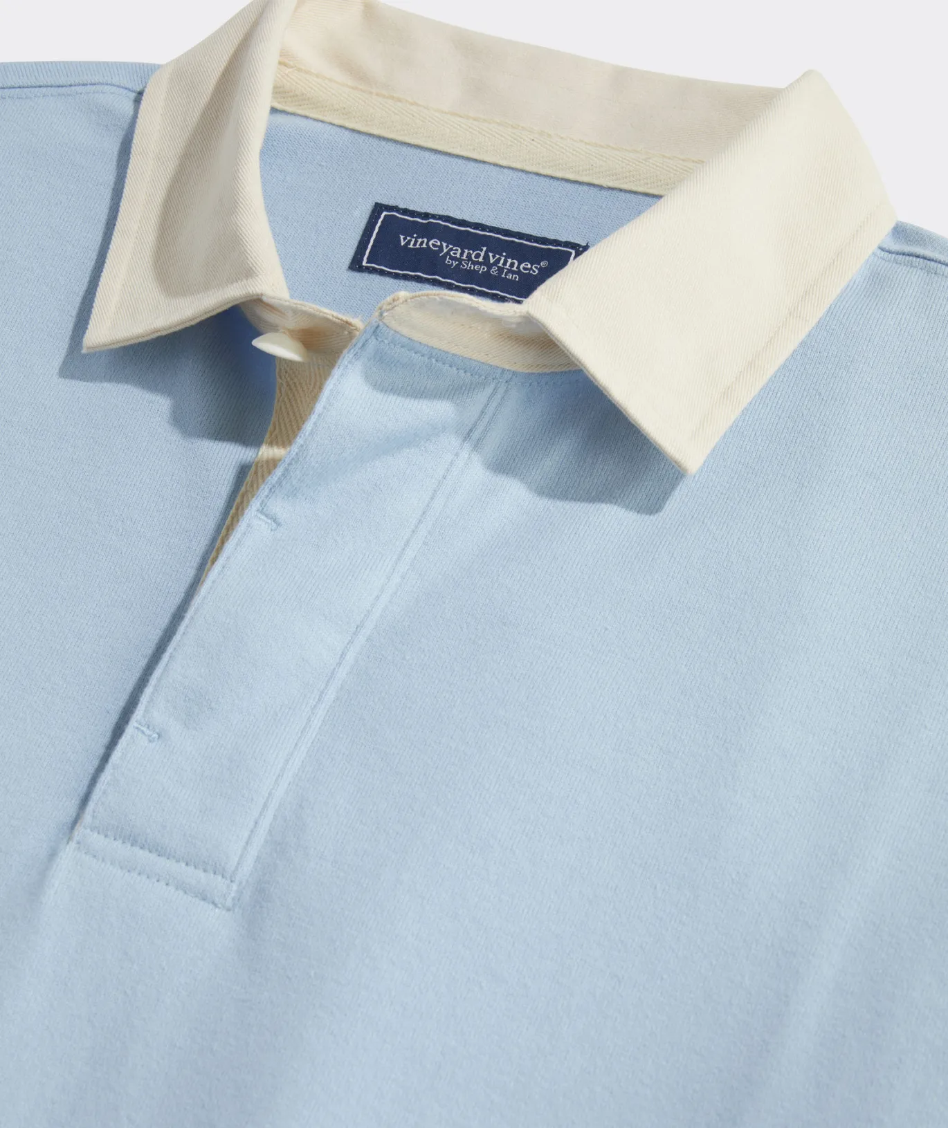 Vineyard Vines Cotton Rugby Shirt Jake Blue Best