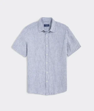 Vineyard Vines Cotton Short-Sleeve Micro Floral Shirt Flr Micro Chpy Mall Store