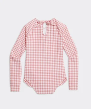 Vineyard Vines Crossed Hockey Sticks Long-Sleeve Harbor Performance Tee Nautical Navy Hthr Discount