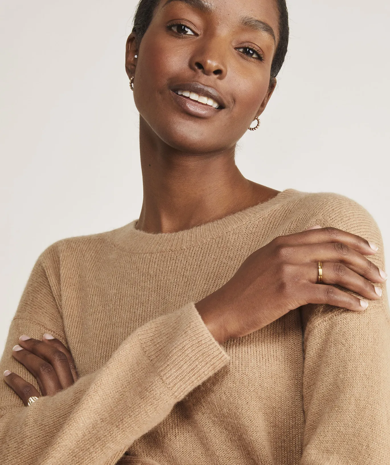 Vineyard Vines Diamond Pointelle Seaspun Cashmere Sweater Powder Online