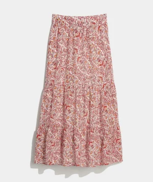 Vineyard Vines Fenwick Paisley Cotton Silk Maxi Paisley -Marshmallow Best Sale
