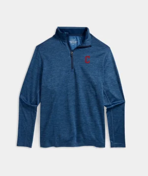 Vineyard Vines Fish Hook Whale Long-Sleeve Harbor Performance Tee Grey Heather Best
