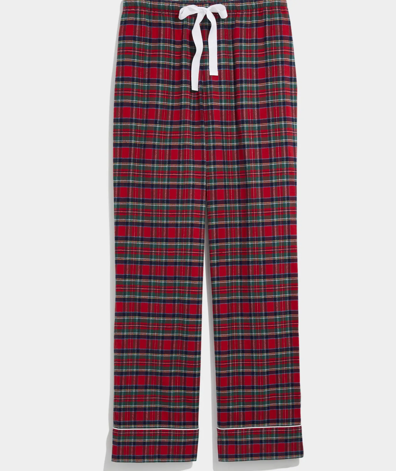 Vineyard Vines Flannel Pajama Set Plaid- Marshmallow Cheap