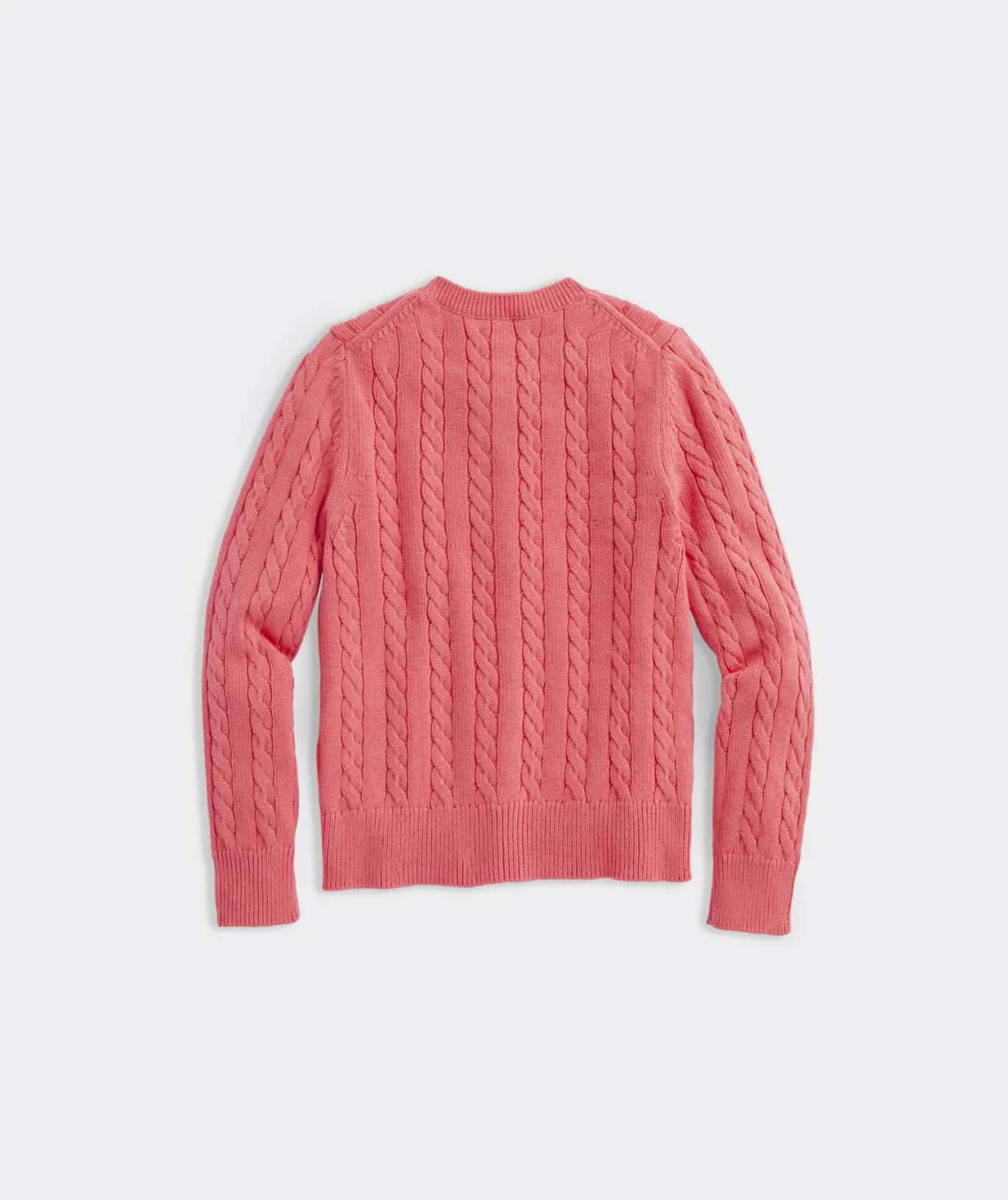 Vineyard Vines Girls' Classic Cable Cardigan Lagoon New