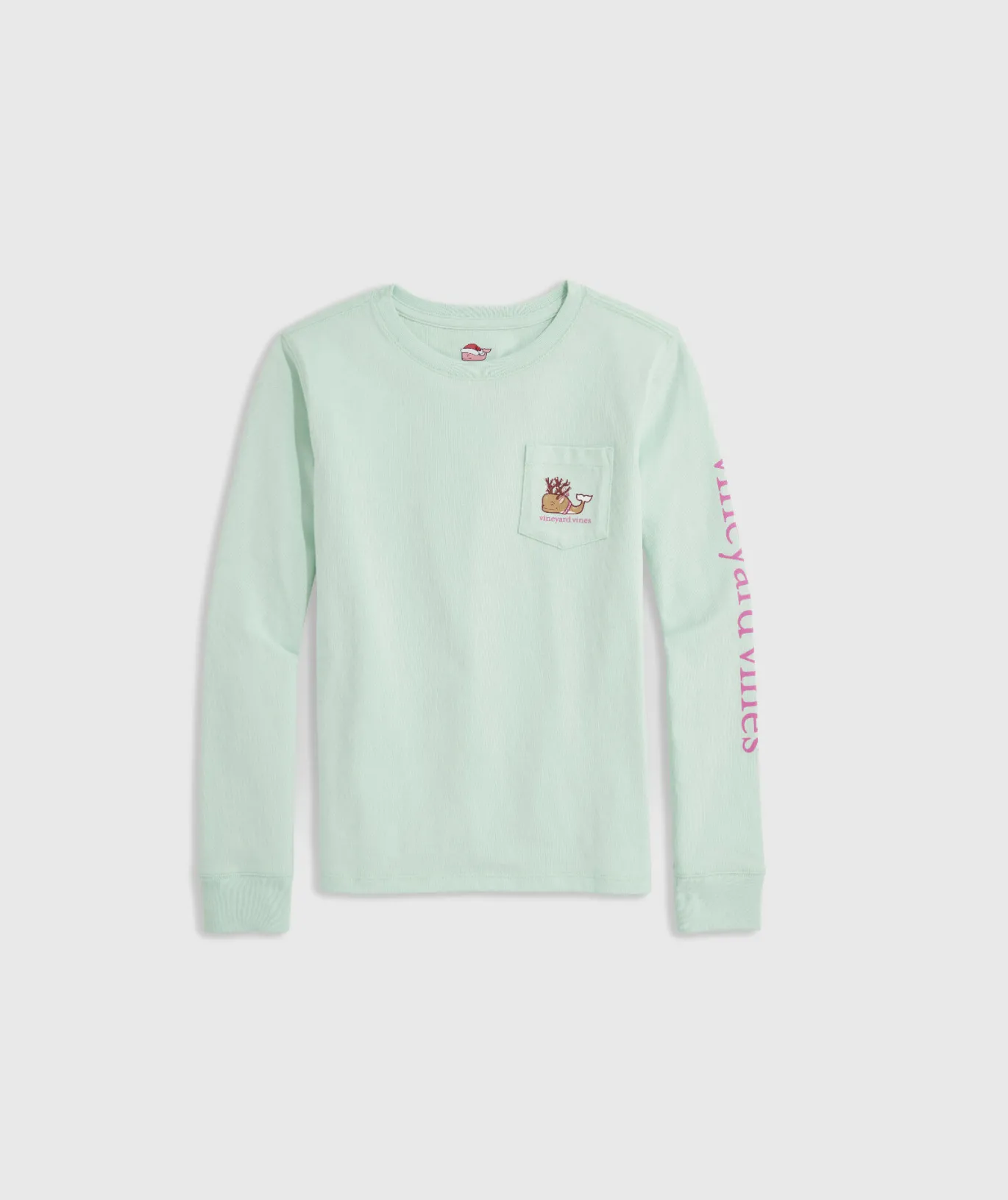 Vineyard Vines Girls' Flutter Long-Sleeve Surftee™ Nautical Navy Cheap