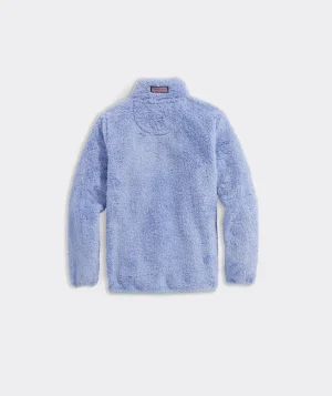 Vineyard Vines Girls' Full-Zip SuperShep™ Fair Isle - Marsh Hot
