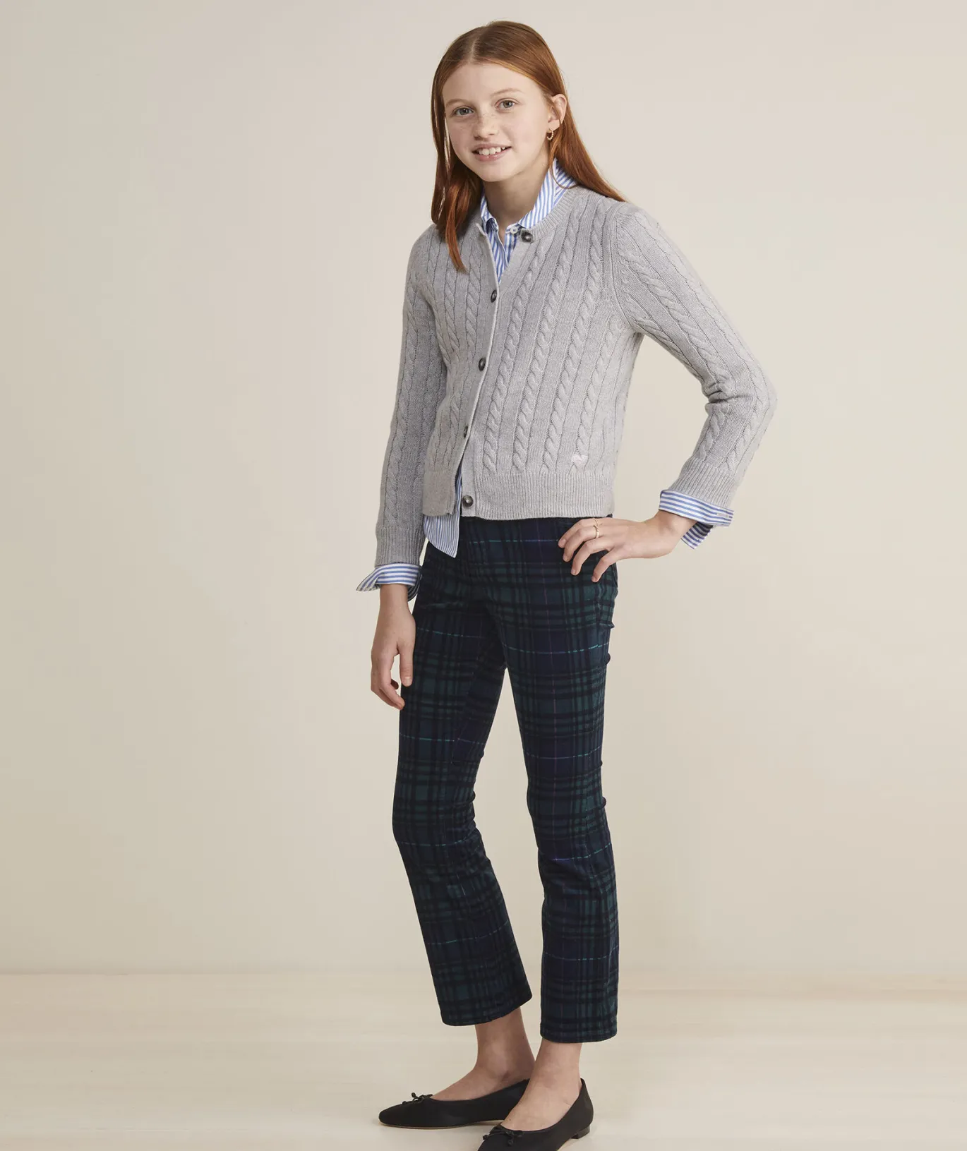 Vineyard Vines Girls' Lobster Intarsia Crewneck Sweater Nautical Navy Flash Sale
