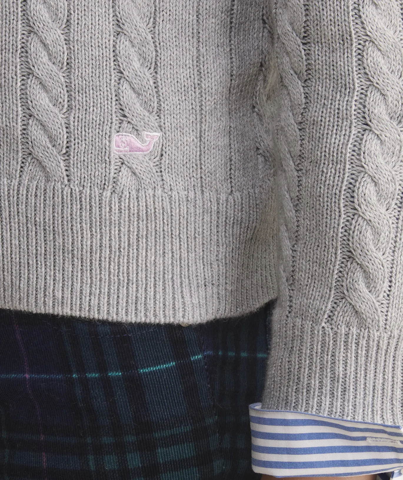 Vineyard Vines Girls' Lobster Intarsia Crewneck Sweater Nautical Navy Flash Sale