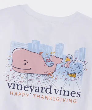 Vineyard Vines Girls' Poplin Puff-Sleeve Dress Mint Sprig Store